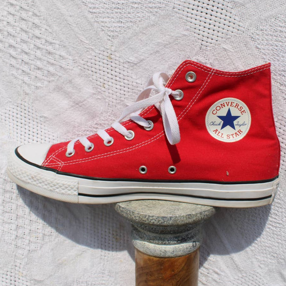 Converse Other - Converse Chuck Taylor Hi Top All Star Red White size 11.5